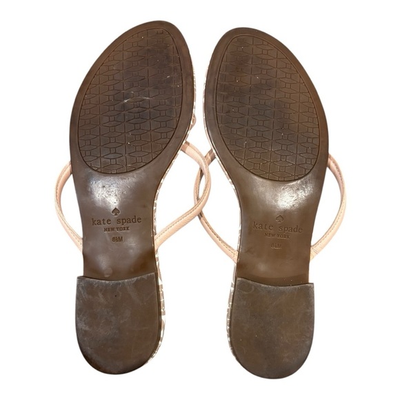 Kate Spade New York Mistic Bow Flip Flops Size 8.5 - Picture 6 of 7